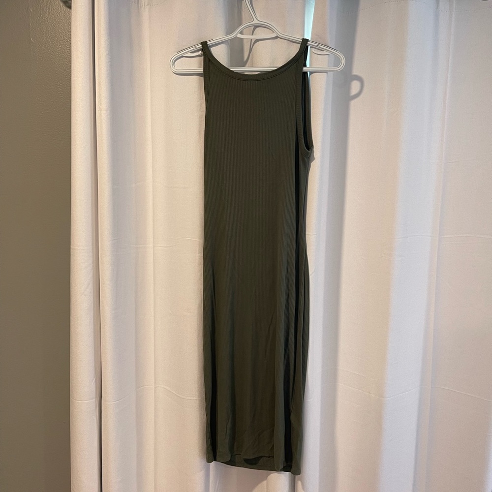 Hunter green Abercrombie and Fitch Dress